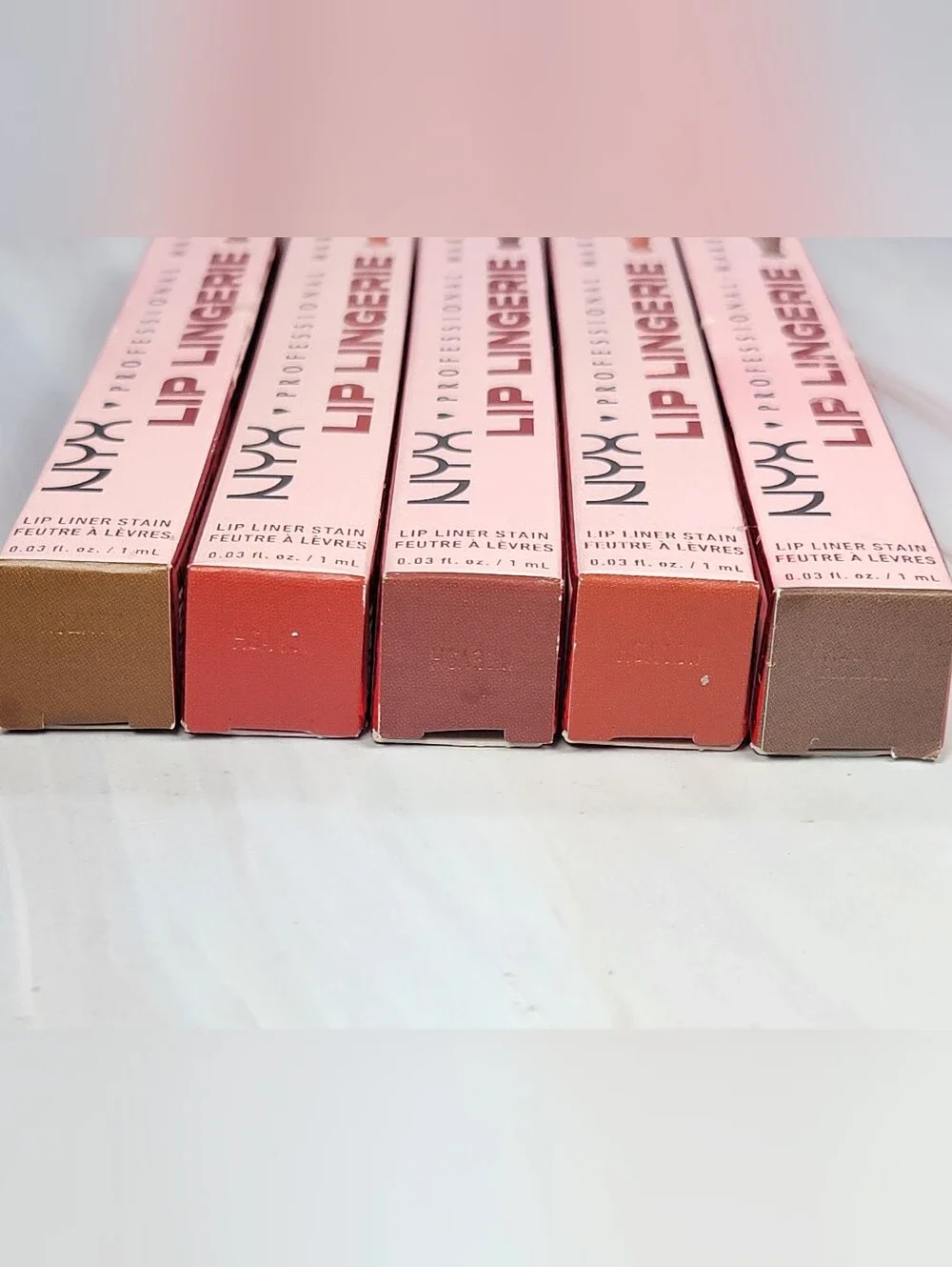 NYX Lip Lingerie Lip Liner Stain Bundle BNIB